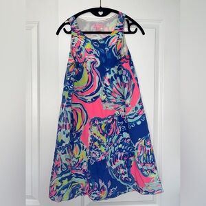 Lilly Pulitzer Silk Jackie Shift in Coastal Retreat, Size XXS